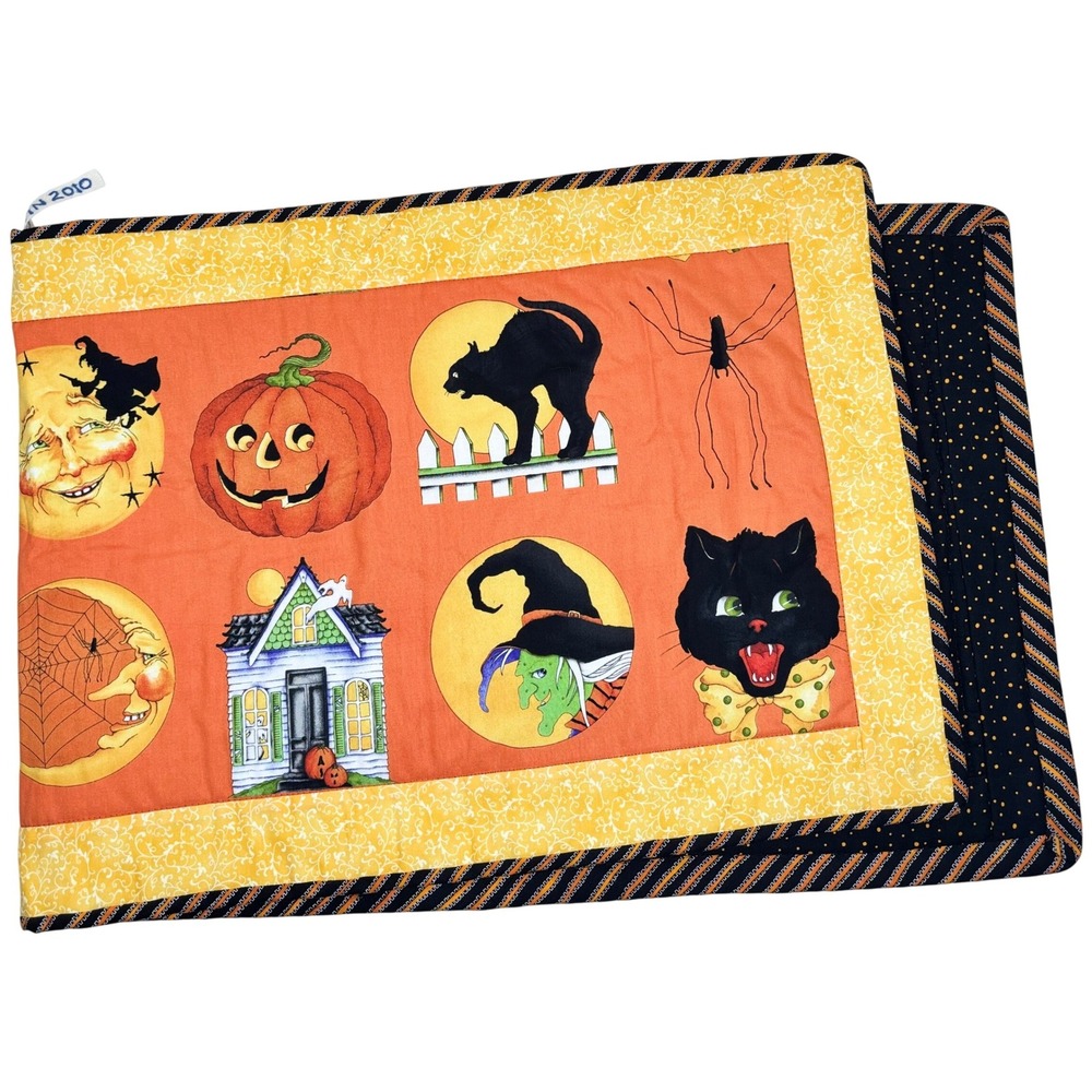 HMD Halloween Table Runner‎ J. Wecker Frisch Quilting Treasures Retired Fabric
